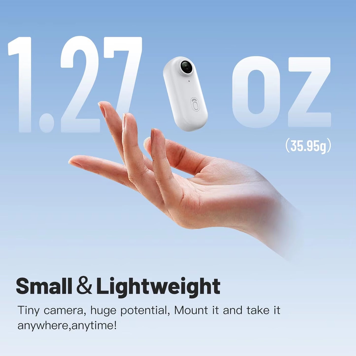 Pocket-Sized WiFi Action Camera