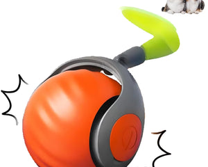 Smart Interactive Speedy Tail 2.0 Cat Toy Automatic Moving Balls for Cats and Dogs Touch Motion Rolling Toy Ball for Pet