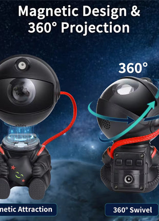 Galaxy Projector Led Night Light Star Projector Astronaut Projector Galaxy Light for Home Decorative Bedroom Children Kids Gift