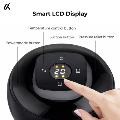 ACE Cupping Pro device - wireless smart cupping therapy