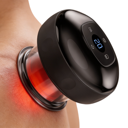 ACE Cupping Pro applied on arm - targeted muscle relief