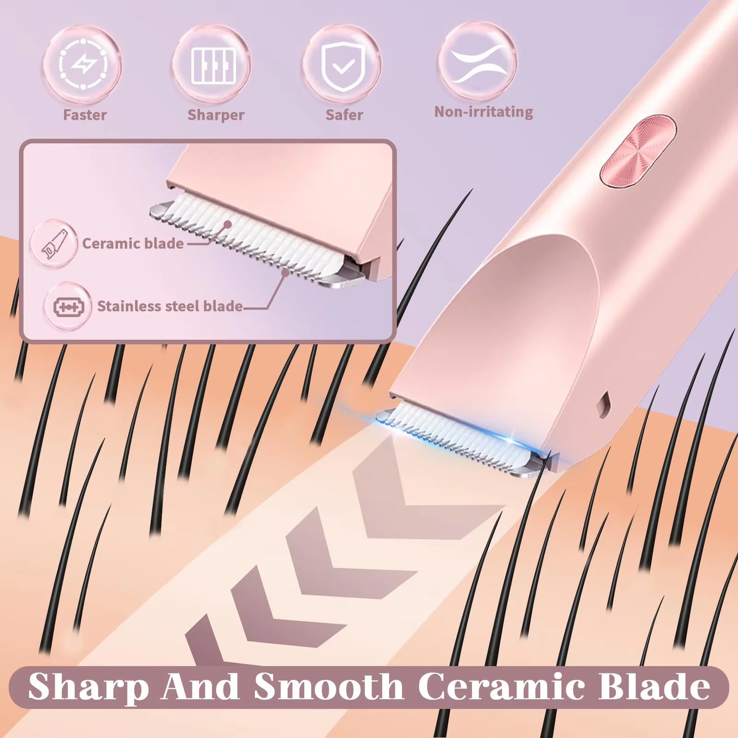 ACE™ Dual-Head Women’s Shaver