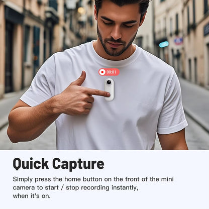 Pocket-Sized WiFi Action Camera
